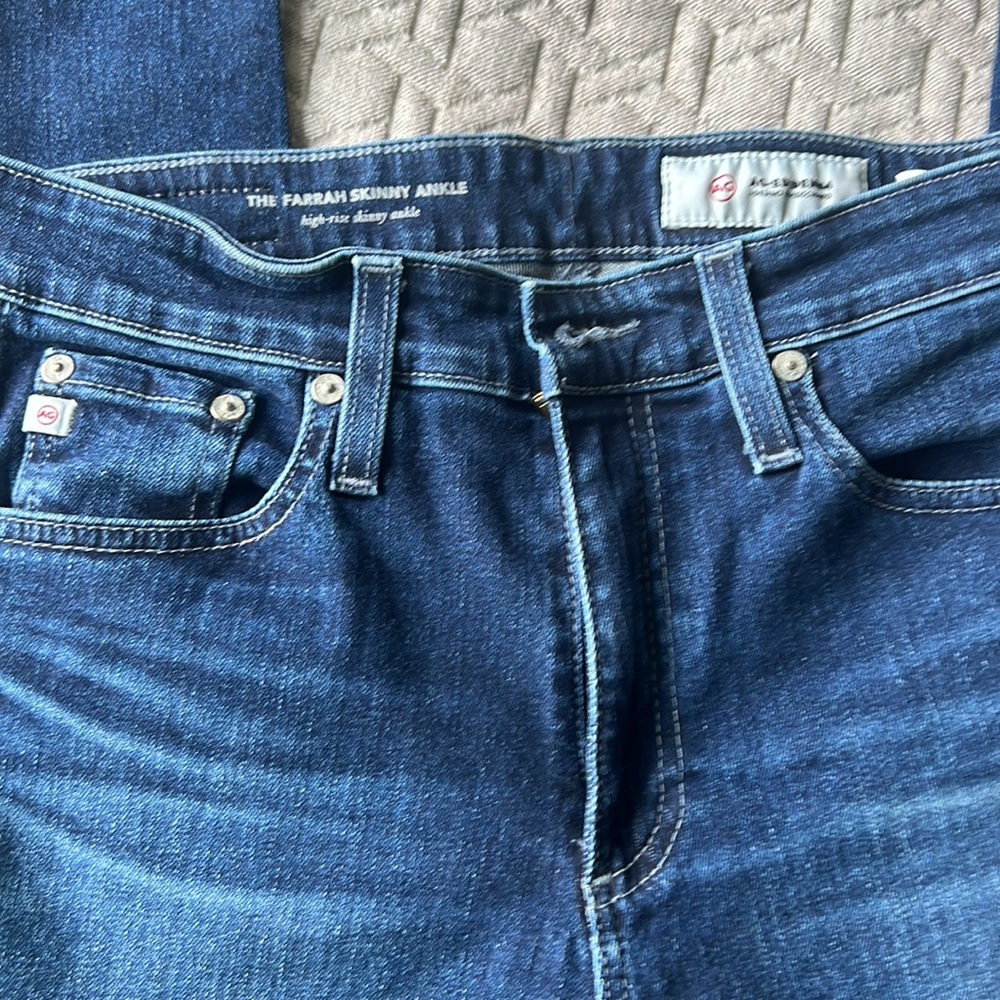 AG AG-ED the Farrah Skinny Ankle sz 26 - Picture 2 of 7